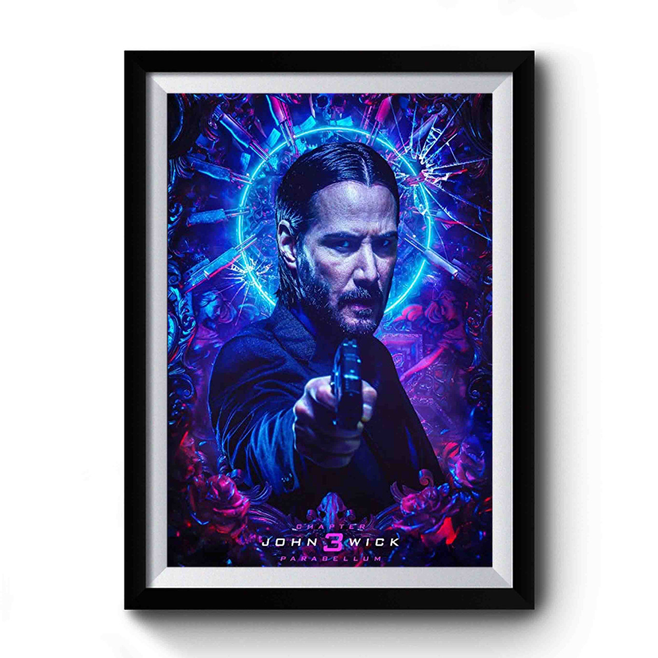 John Wick Chapter 3 Parabellum Movie Art Simple Funny Premium Poster